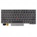 Клавіатура для ноутбука Lenovo ThinkPad T570 T580 P51s P52s, RU, Black, Backlit, Trackpoint