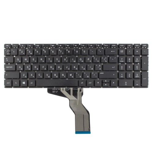 Клавиатура для ноутбука HP 250 255 G6 15-BS 15-BW 15-CC 15-CD 15-CB, RU/UA, Black
