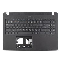 Верхня кришка для Acer TravelMate TMP215-53 TMP215-53G, RU/UA, (Black, топкейс+клавіатура, Original) Верхня кришка для Acer TravelMate TMP215-53 TMP215-53G, RU/UA, (Black, топкейс+клавіатура, Original)