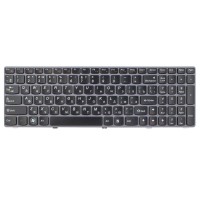 Клавиатура для Lenovo Lenovo Y570, RU, Black/Pink