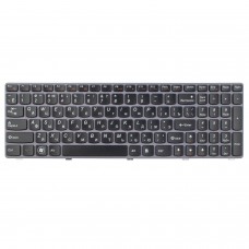 Клавиатура для Lenovo Lenovo Y570, RU, Black/Pink