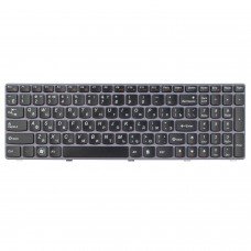 Клавіатура для Lenovo Lenovo Y570 RU (чорна, з рамкою)