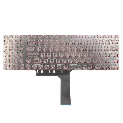 Клавиатура для ноутбука MSI GT72 GS60 GS70 WS60 GE72 GV72 GE62, RU/UA, (Black/Red, под подсветку, Original)