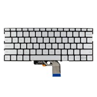 Клавіатура для Xiaomi Air 13.3", RU/UA, (Silver, Backlit)