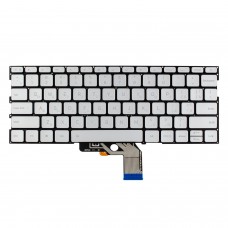 Клавиатура для Xiaomi Air 13.3", RU/UA, (Silver, Backlit)