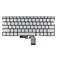 Клавіатура для Xiaomi Air 13.3", RU/UA, (Silver, Backlit)