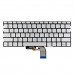 Клавіатура для ноутбука Xiaomi Air 13.3", RU/UA, (Silver, Backlit)