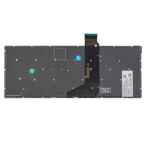 Клавиатура для ноутбука Xiaomi Air 12.5", RU/UA, (Silver, Backlit, 9Z.ND6BV.001, 6037B0127601, MK10000005661)