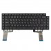 Клавиатура для ноутбука Xiaomi Mi Gaming 15.6 XMG1902 171502, RU/UA, (Black, 7pin Backlit, AETMAU00110, Original)