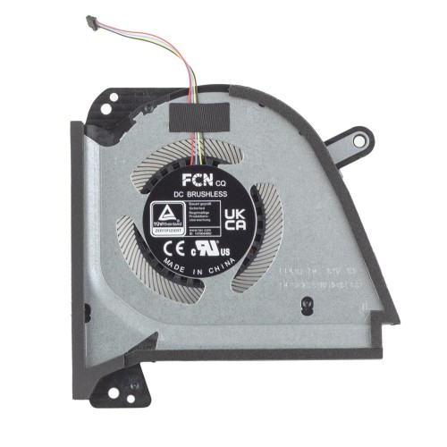 Вентилятор для ноутбука Asus ROG Zephyrus G15 GA503RM GA503RS GA503RW GA503RX, (12V GPU fan, 13NR0800T04011, FPPQ DFSCK221151812, Original)
