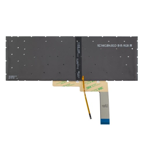 Клавиатура для ноутбука MSI Pulse GL66 GL76, UA, (Black, 6pin RGB Backlit, Original)
