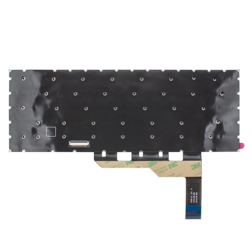 Клавиатура для ноутбука MSI GP66 GE66 GS66 10UH 11UH 11UG 11UE, RU/UA, (Black, 40pin RGB Backlit, Original)
