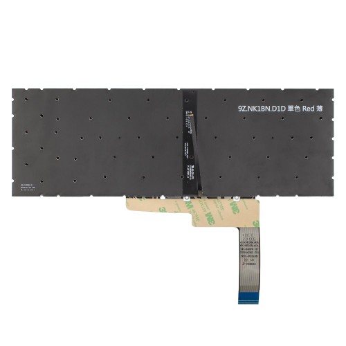 Клавиатура для ноутбука MSI Pulse GL66 GL76, UA, (Black/Red, 6pin Red Backlit, Original)