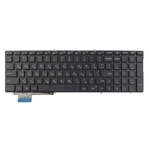 Клавіатура для ноутбука Xiaomi RUBY 15.6", RU/UA, Black