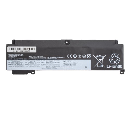 Батарея для ноутбука Lenovo ThinkPad T460s T470s, 11.4V  26Wh, 01AV405