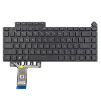 Клавиатура для Asus ROG Strix G614J G634J series, RU/UA, (Black, 20pin RGB Backlit, Original)
