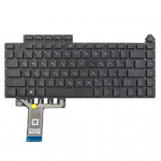 Клавиатура для Asus ROG Strix G614J G634J series, RU/UA, (Black, 20pin RGB Backlit, Original)