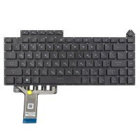 Клавиатура для Asus ROG Strix G614J G634J series, RU/UA, (Black, 20pin RGB Backlit, Original)