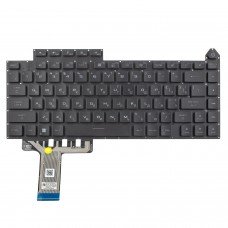 Клавиатура для Asus ROG Strix G614J G634J series, RU/UA, (Black, 20pin RGB Backlit, Original)