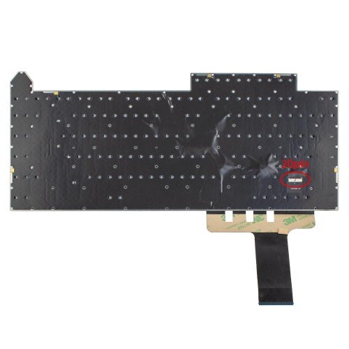 Клавіатура для ноутбука Asus ROG Strix G614J G634J series, RU/UA, (Black, 20pin RGB Backlit, Original)