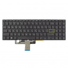Клавиатура для Asus S533F S533J S533E X521F X521J X521E series, RU/UA, Black, Backlit