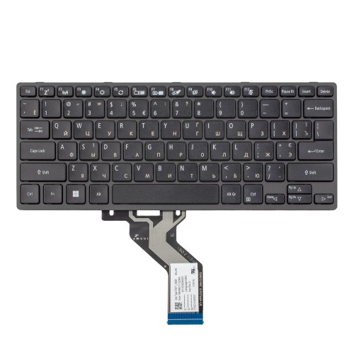 Клавиатура для ноутбука Acer TravelMate TMB311-31 TMB311R-31 TMB311RN-31, RU/UA, (Black, Original)