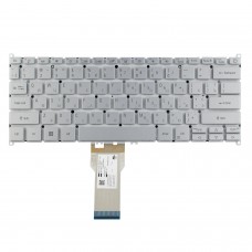 Клавиатура для Acer Swift SF314-43, RU/UA, (Silver, Backlit, Original) Клавиатура для Acer Swift SF314-43, RU/UA, (Silver, Backlit, Original)