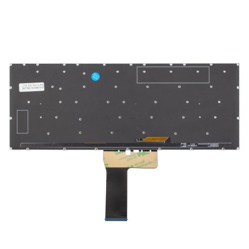 Клавіатура для ноутбука Asus A412 F412 S412 X412 series, RU/UA, Silver, Backlit
