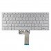 Клавиатура для ноутбука Asus A409 F409 R409 X409 S409 series, RU/UA, Silver, Backlit