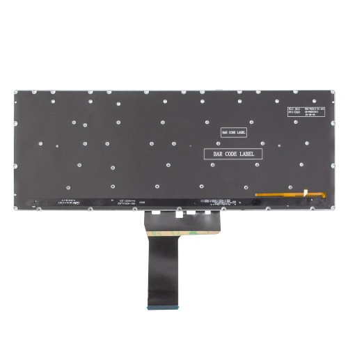 Клавиатура для ноутбука Asus A409 F409 R409 X409 S409 series, RU/UA, Silver, Backlit
