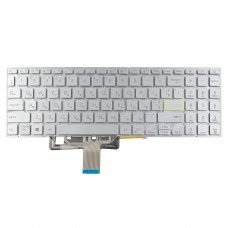 Клавіатура для Asus S533F S533J S533E X521F X521J X521E series, RU/UA, Silver, Backlit