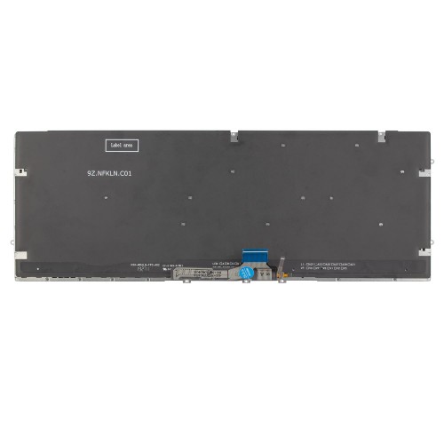 Клавиатура для ноутбука Asus ZenBook 14 UX431 UX431FL UX431FA UX431FN UX431DA, RU/UA, Silver, Backlit