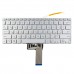 Клавиатура для ноутбука Asus A415 F415 R415 S415 X415 series, RU/UA, Silver, Backlit