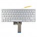 Клавіатура для ноутбука Asus A415 F415 R415 S415 X415 series, RU/UA, Silver, Backlit