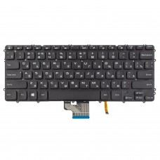 Клавиатура для Dell Precision M3800 XPS 15 9530 Series, RU, Black, Backlit