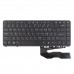 Клавиатура для ноутбука HP EliteBook 740 745 750 755 840 850 G1 G2, RU/UA, Black, Аналог