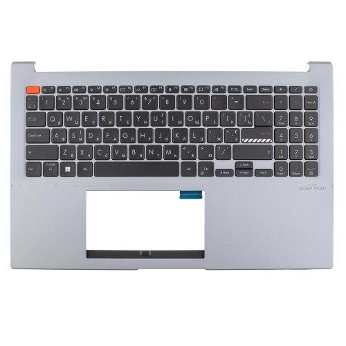 Верхня кришка для ноутбука Asus Vivobook S15 K3502ZA, RU/UA (топкейс+клавіатура, 4pin backlit, 90NB0WK1-R30UA0, Original)