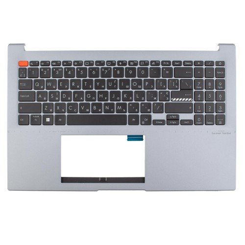 Верхня кришка для ноутбука Asus Vivobook S15 K3502ZA, RU/UA (топкейс+клавіатура, 4pin backlit, 90NB0WK1-R30UA0, Original)