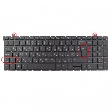 Клавиатура для HP EliteBook 860 865 G9 G10, Zbook Firefly 16 G9 G10, UK/RU/UA, Black, Backlit, Original