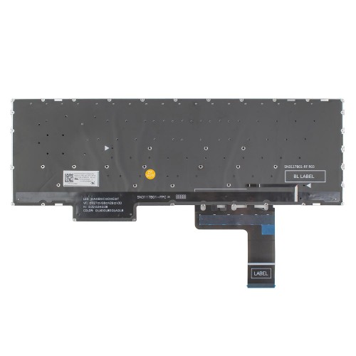 Клавиатура для ноутбука Lenovo LOQ 15ARP9 15IAX9 15IAX9E 15IAX9I 15IRX9, RU/UA, 4pin Backlit