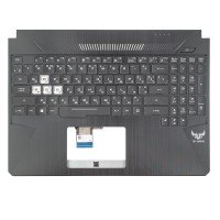 Верхняя крышка для Asus FX505DV FX505DU FX505GU, RU/UA, (топкейс+клавиатура, 8pin RGB Backlit, Original)