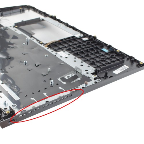 Верхня кришка для ноутбука Asus TUF Gaming FX505DV FX505DU FX505GU, RU/UA, (топкейс+клавіатура, 8pin RGB Backlit, 90NR02N1-R31UA0, Original)