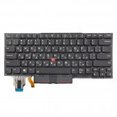Клавіатура для Lenovo Thinkpad X1 Carbon 7th/ 8th Gen, RU/UA, Trackpoint, Backlit Клавіатура для Lenovo Thinkpad X1 Carbon 7th/ 8th Gen, RU/UA, Trackpoint, Backlit
