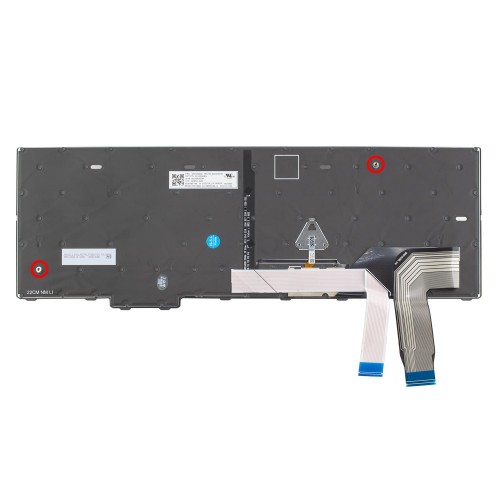Клавиатура для ноутбука Lenovo Thinkpad L15 Gen3, T16 P16s Gen1, RU/UA, Trackpoint, Backlit