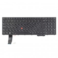 Клавиатура для Lenovo Thinkpad L15 Gen3, T16 P16s Gen1, RU/UA, Trackpoint, Backlit
