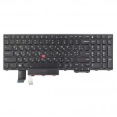 Клавиатура для Lenovo Thinkpad L15 Gen1 Gen2, RU/UA, Trackpoint, Backlit