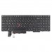Клавиатура для ноутбука Lenovo Thinkpad L15 Gen1 Gen2, RU/UA, Trackpoint, Backlit