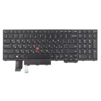 Клавиатура для Lenovo Thinkpad L15 Gen1 Gen2, RU/UA, Trackpoint, Backlit