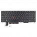 Клавіатура для ноутбука Lenovo Thinkpad L15 Gen1 Gen2, RU/UA, Trackpoint, Backlit