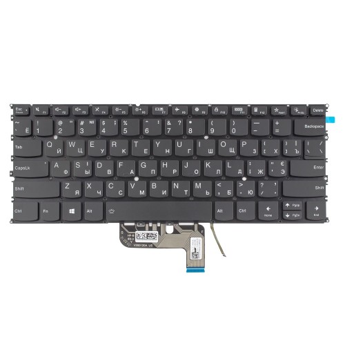Клавиатура для ноутбука Lenovo Yoga 9-14ITL5 Type 82BG, RU/UA, 4pin Backlit